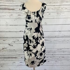 New York & Company watercolor floral dress